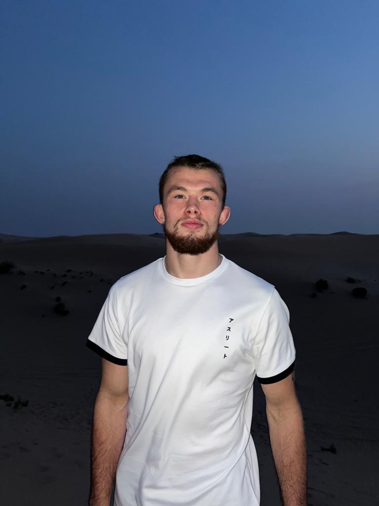 Luxury Tee Ringer — Bone White